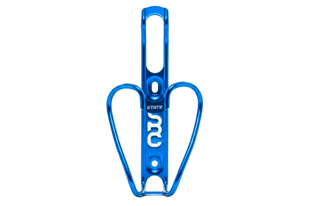 product State Bicycle Co. Monogram 6061 Aluminum Anodized Bottle Cage - Blue