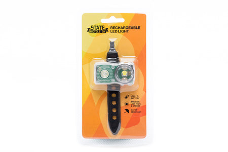 product State Bicycle Co. - USB Rechargeable LED Bike Light (Front Light)