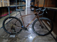 #1624 – 4130 All-Road | Root Beer / Drop Bars / 700c (Size 43cm, Like-New / Open Box Item)