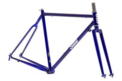 4130 Road - Frame & Fork Set - Sapphire & Chrome