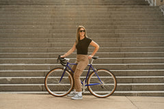 4130 Road v2 - Sapphire & Chrome - (8-Speed)