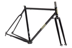 4130 Road - Frame & Fork Set - Black & Tan