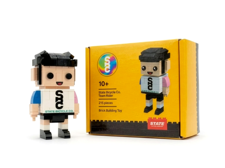 product State Bicycle Co. Team Rider Brick Building Set