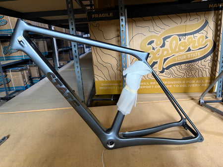 product #1585 – Undefeated Carbon Road Frame | Missing Parts (Size 48cm, Like-New / Open Box Condition)