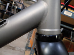 #1588NS – Titanium All-Road | Purple Logo / Drop Bars / Rival eTap / 700x38c (Size Large, Used-Very Good Condition)