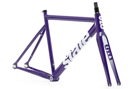 product 6061 Black Label v3 - Frame Set - Purple / White
