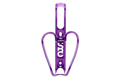 State Bicycle Co. Monogram 6061 Aluminum Anodized Bottle Cage - Purple