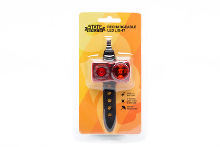 product State Bicycle Co. - USB Rechargeable LED Bike Light (Rear)