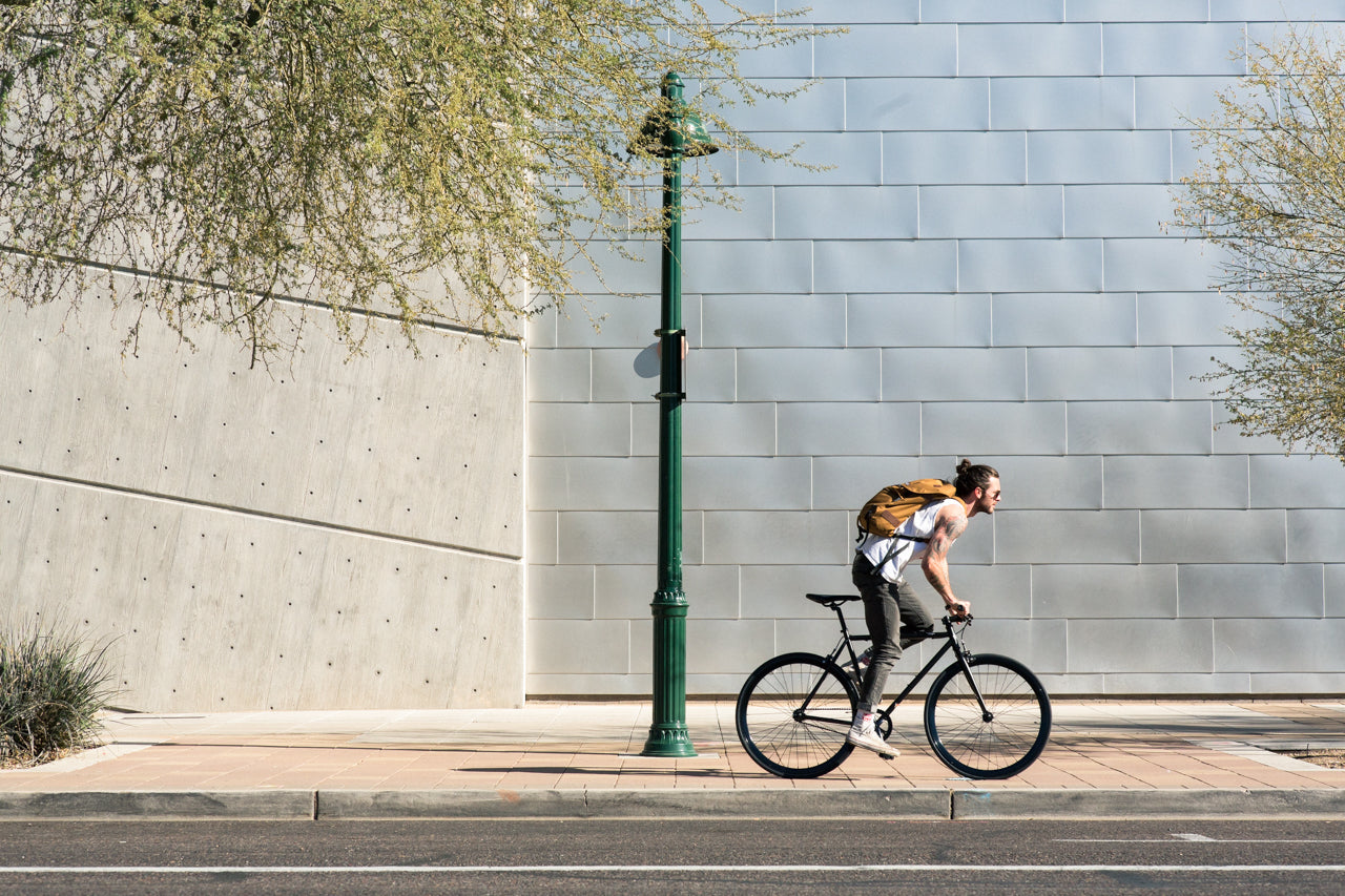 State Bicycle Co. Wulf fixed gear bike, matte black